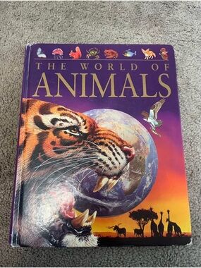 The World of Animals Hardcover Book Parragon